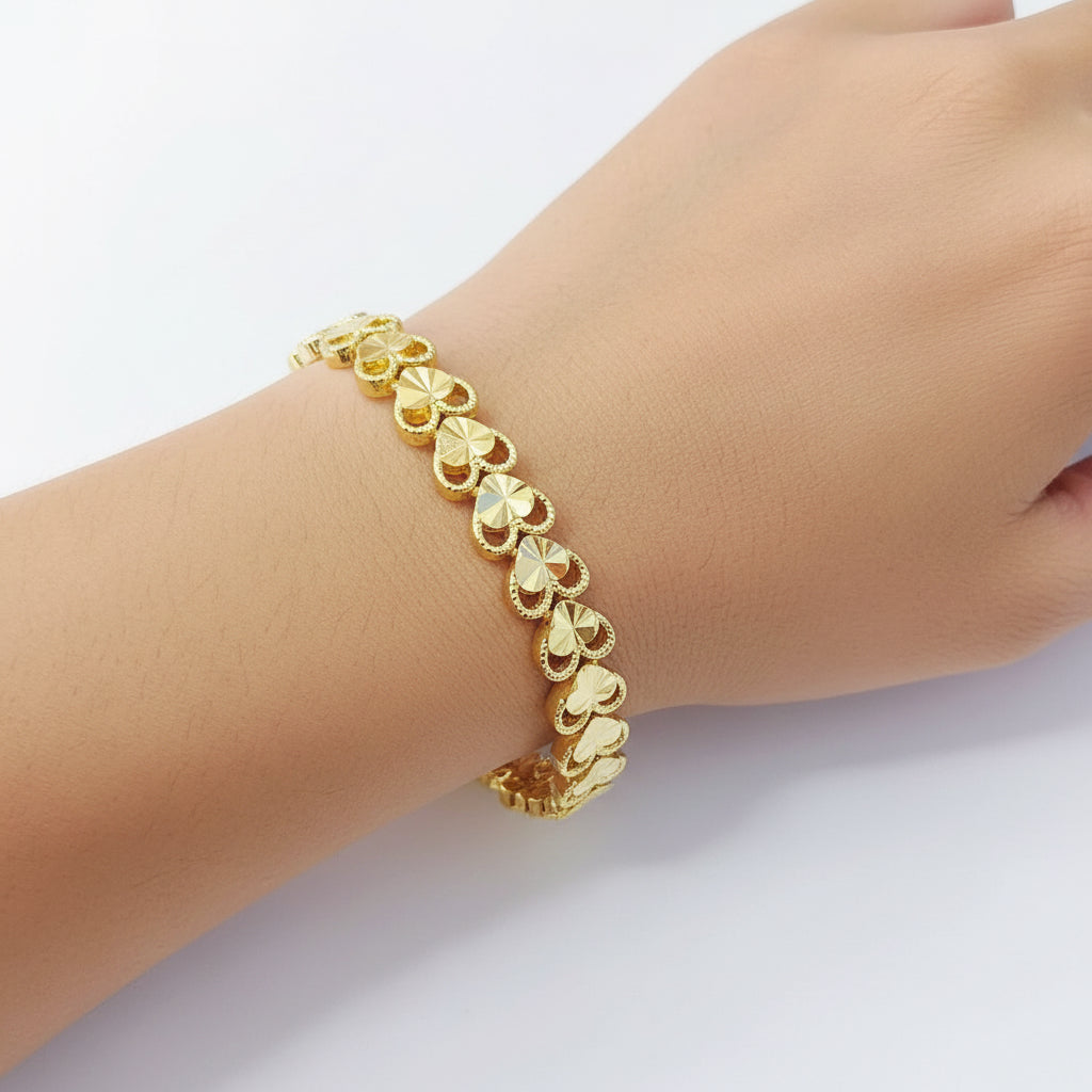 ⤷GOLDEN CUPID BRACELET ᯽