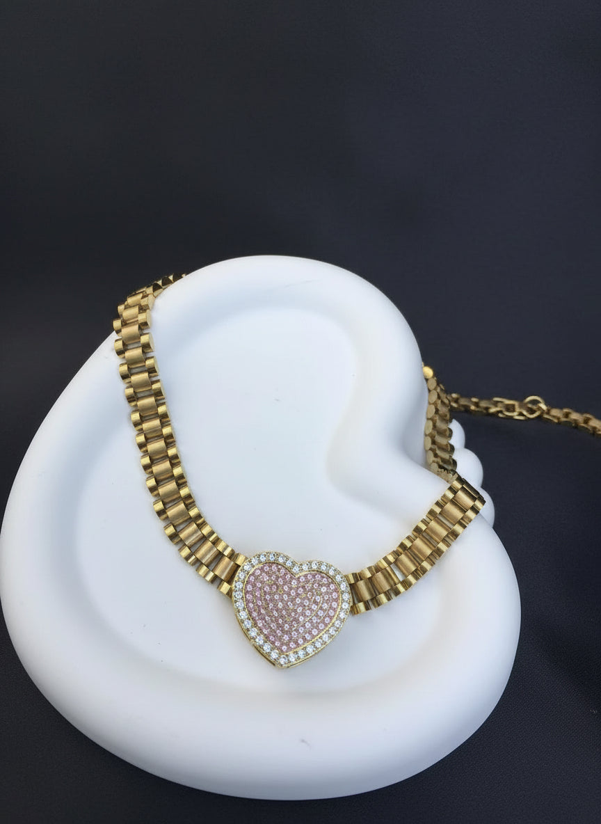 ⤷ROLEX H3ART NECKLACE ᯽