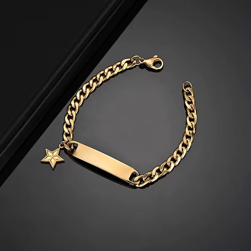 CUSTOMIZED CHARM BAR BRACELET